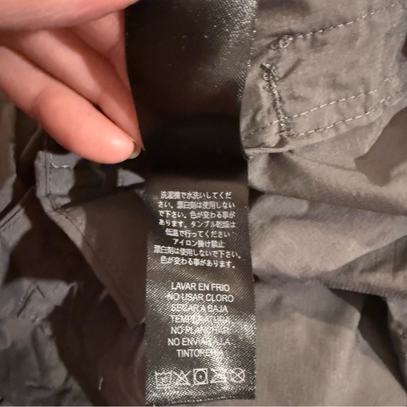 Roark Packable Shell Jacket Mens Large Gray Hooded Lightweight Windbreaker - Picture 7 of 9